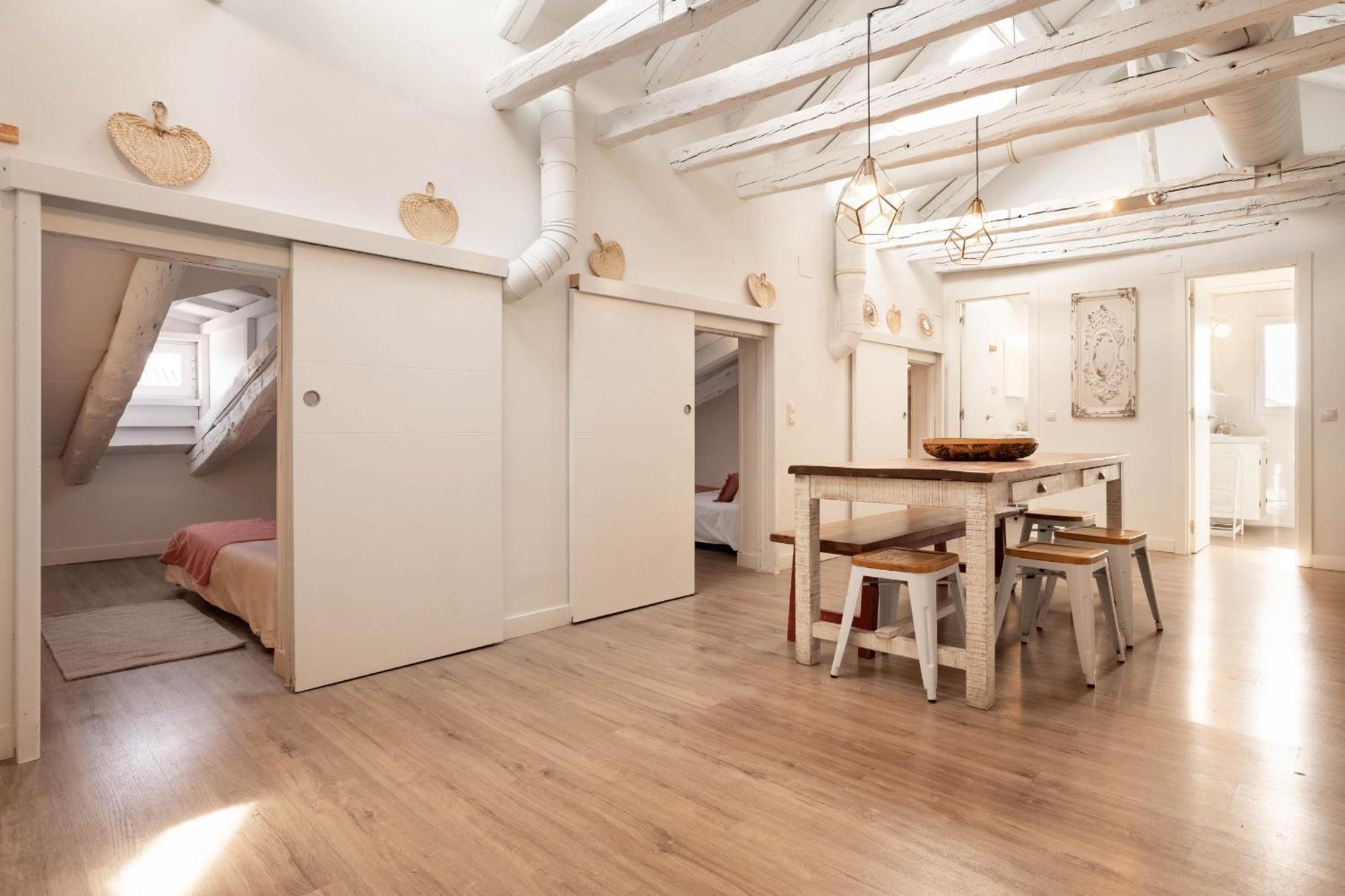 Apartamento Plaza Mayor Attic En Madrid Exterior foto